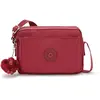 Kipling ABANU M, Sac à bandoulière de Taille Moyenne, 9 x 80 x 38 cm, Funky Red (Rouge)