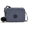Kipling Sac Bandoulière Abanu M 3d K Blue Imprimé Standard Femme 100% Recycled Polyester