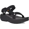 Teva - Women's Hurricane XLT2 Ampsole - Sandales taille 8, noir/gris