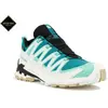 Chaussures Salomon XA PRO 3D v9 GORE-TEX vert turquoise femme - 38