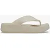 Crocs Femme Getaway Platform Flip, Stucco, 42/43 EU