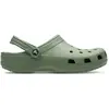 Crocs Sandales avec sangle de talon pour femme, Vert sapin, 39 EU