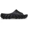Crocs Sabots Echo unisexes pour adulte, Noir, 9 US Women/7 US Men