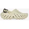 Crocs Sabots Echo Unisexes en Bois, Os Noir, 4 UK Men/ 7 UK Women