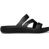 Crocs Femme Getaway Strappy, Noir, 34/35 EU