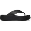 Crocs - Women's Getaway Platform Flip - Sandales taille 11, noir