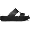 Sandales plateforme femme Crocs Getaway H-Strap Noir 41/42 209409-001