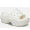 Crocs - Stomp Slide - 2093460WV - Couleur: Blanc - Pointure: 39 EU