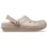 Crocs Mixte Classic Lined Clog Chaussures-lifestyle, Mushroom Bone, 38/39 EU
