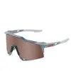 100percent Lunettes 100% Speedcraft gris clair avec verres Hiper marron