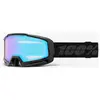 100percent 100% Okan HiPER - Masque ski Black / Turquoise HiPER Turquoise Mirror