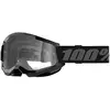 100 Percent Strata 2, lunettes de protection , couleur: Noir/Gris Net