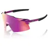 Lunettes 100  aerocraft gloss purple   verres purple multilayer mirror