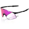 Lunettes de sport 100Â % Hypercraft Photochromic gloss black