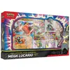 COLLECTION AVEC FIGURINE MEGA LUCARIO EX / CARTE POKEMON VF