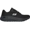 Skechers Arch Fit 2.0 Big League Sneakers Noires Pour Femmes En Textile EU 38