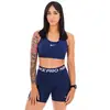Nike Soutien-Gorge de Sport d'Entraînement Femme - Bleu, Bleu L