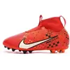 Nike Chaussures de Foot Rouges Junior Zoom Superfly 9 Acad AG rouge 38