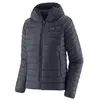 Patagonia Down Sweater Hoody - Doudoune femme Smolder Blue L