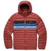 Cotopaxi - Fuego Down Hooded Jacket - Doudoune femme Nutmeg Stripes - ...