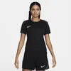 Nike Shirt W NK DF Strike SS Top K, Black/Anthracite/White, FN5025-010, M