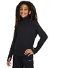 Nike Dri-FIT Poly 1/4 Zip Top Junior - Black, Black 12-13Y