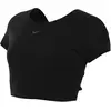 Nike Jacket W Nk One Classic Df Twst Ss Tp, Black/Black, FN2851-010, M
