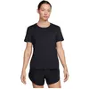Nike Women's Shirt W NK One Classic DF SS Top, Black/Black, FN2798-010, XS