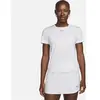 Nike Women's Shirt W NK One Classic DF SS Top, White/Black, FN2798-100, S