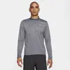 Nike Haut d'Entraînement Pacer 1/2 Zippé Homme - Smoke Grey, Smoke Grey L