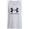 Débardeur Under Armour Sporstyle Logo Argenté L 1382883-035