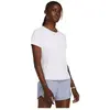 Under Armour Laser SS Maillot De Course Femmes - Blanc, Taille XL
