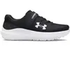 Chaussures Under Armour Pre-School Surge 4 AC noir blanc enfant - 28.5