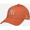 Casquette homme - NEW ERA - Orange rouille - Logo Yankees - Visière courbée