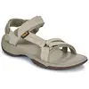 Teva Femme W Terra FI Lite Suede Sandale de Sport, Gris Plume, 37 EU