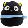 Jazwares Squishmallows - Peluche Sanrio Core Chococat Blue Ribbon 25 cm