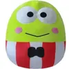 Jazwares Squishmallows - Peluche Sanrio Core Keroppi Red Striped Suit 25 cm