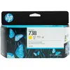HP 738 - jaune - original - DesignJet - cartouche d'encre