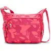 Kipling Sac Bandoulière Gabbie Coral Print Imprimé Standard Femme 100% Recycled Polyester