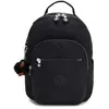 Kipling Sac À Dos Seoul S Black Tonal Noir Petit Femme 100% Polyamide
