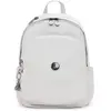 Kipling Sac À Dos Delia Silver Night Argenté Moyen Femme 72% Polyamide...
