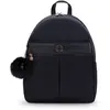 Kipling Sac À Dos Carla Jet Black Satin Wk Noir Moyen Femme 100% Polya...