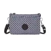 Kipling Sac Bandoulière Riri Blackish Tile Imprimé Petit Femme 100% Re...