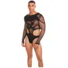 Body - Rene Rofe - Out Of Orbit - Noir - L/XL - Dentelle et design audacieux