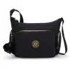 Kipling Sac Bandoulière Gabb S Glorious Gold Noir Standard Femme 56% Recycled Polyamide, 44% Polyamide