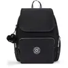 Kipling Sac À Dos City Zip S Glorious Silver Noir Petit Femme 56% Recy...
