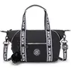 Kipling Sac D'épaule Art Mini Glorious Silver Noir Petit Femme 56% Rec...