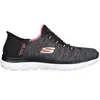 Skechers Femme Baskets, Chaussures de Sport, BKMT Black Multi, 41 EU