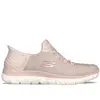 Skechers Confortable Baskets Femme Slip-INS Summits Dazzling Haze Rose Talla 37