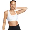 Nike DX6817-100 W NK SWSH LGT SPT Bra Sports Bra Femme White/Black Taille M